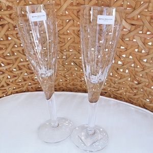 Royal Doulton Collection Neptune Flute 140ml Set of 2